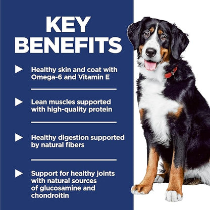 Hill's Science Diet Adult 1-5 Large Breed Dry Dog Food, Chicken & Barley, 35 lb. Bag