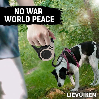 Retractable Dog Leash Automatic Telescopic Tractor Dog Tape, Pet Tape 10/16 FT Durable and Convenient, with Non-Slip Handle, Suitable for Small and Medium-Sized Dogs