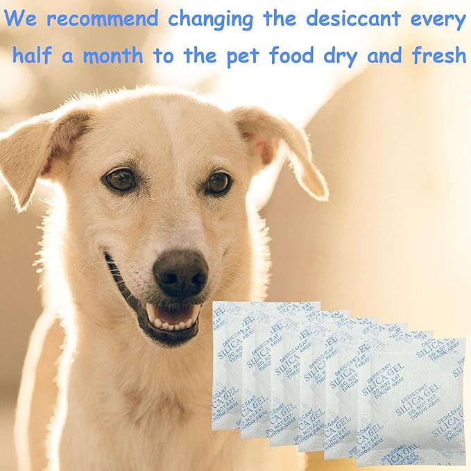 6-Pack Replacement Desiccant Bags for PETLIBRO Automatic Pet Feeders Cat Dog Feeders Desiccant Bag (6)
