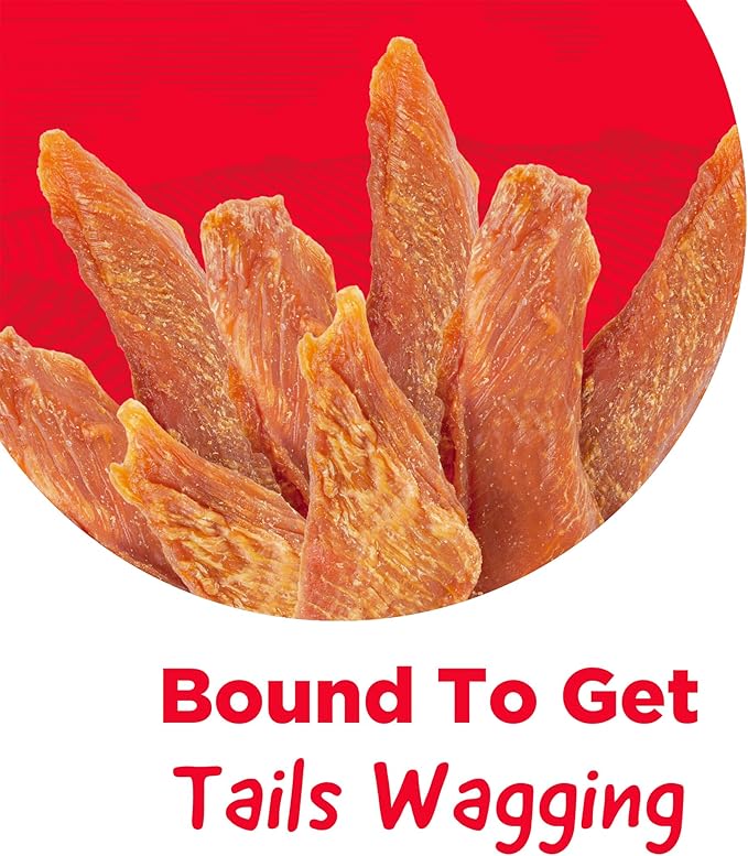 Country Kitchen Chicken Jerky Tender Dog Treats, Made with Real Chicken, High Protein, Low Fat, No Artificial Colors, 32 oz