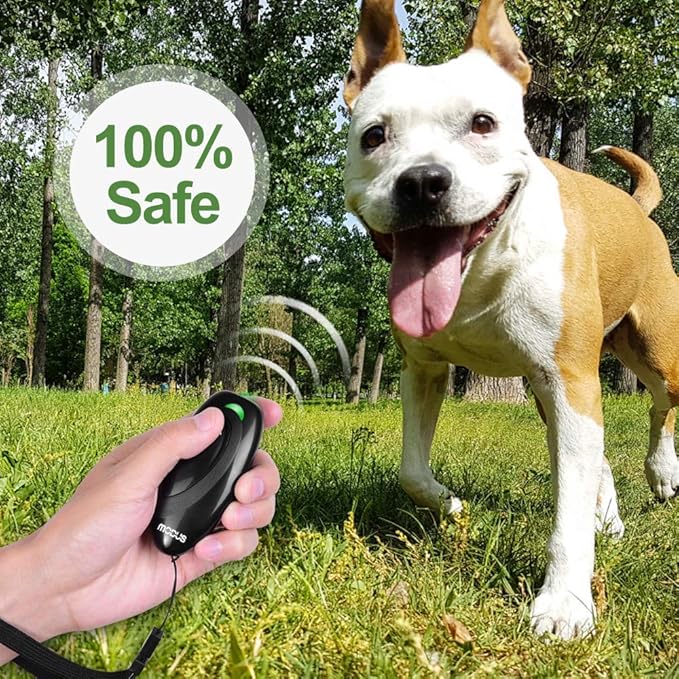 MODUS Ultrasonic Dog Barking Deterrent Device, Anti-Barking Device for Dogs Bark Buddy Anti Bark Device for Dogs, Safe for Dogs,No Need to Shout or hit,Indoor and Outdoor