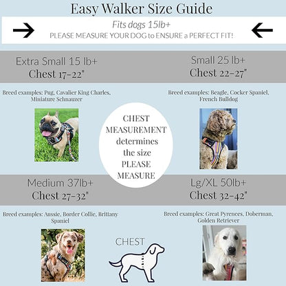 Lucky Love Dog No Pull Dog Harness, Adjustable and Easy to Walk, Cute Patterned Harness for SmallMale & Female Dogs - Blackbird, Small