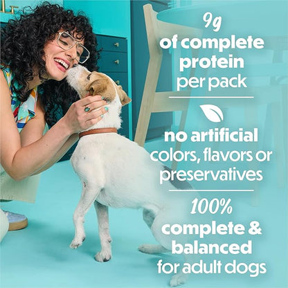 Purina Beneful Small Breed Wet Dog Food With Gravy, IncrediBites with Real Beef - (8 Packs of 3) 3 oz. Cans