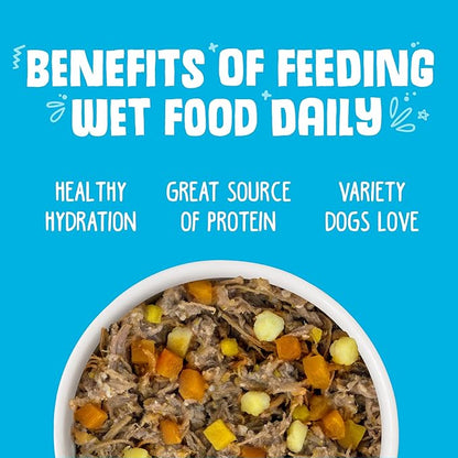 Weruva Classic Dog Food, Variety Pack, Chicken Free, Just 4 Me, Wet Dog Food, 5.5oz Cans (Pack of 24)