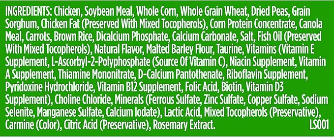 Nutrish Rachael Ray Adult Dry Dog Food Real Chicken & Veggies Recipe, 40 lb. Bag (Packaging May Vary)