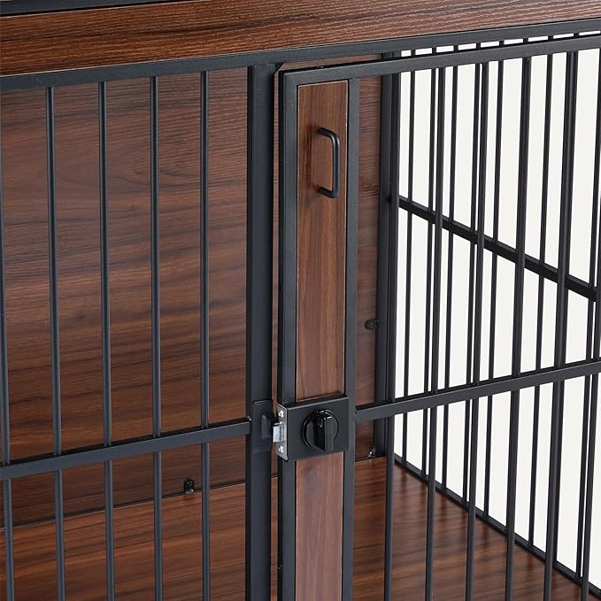 Amazon Basics Furniture Style Dog Crate, 48 Inches