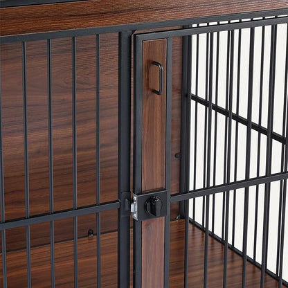 Amazon Basics Furniture Style Dog Crate, 48 Inches