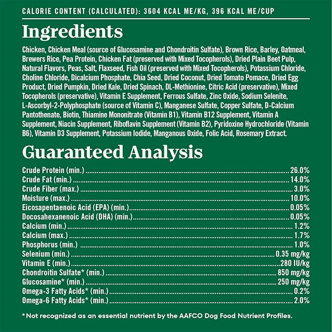 Nutro Natural Choice Dry Dog Food Large Breed, Puppy Food Dry Recipe, Chicken and Brown Rice Recipe, 30 lbs.