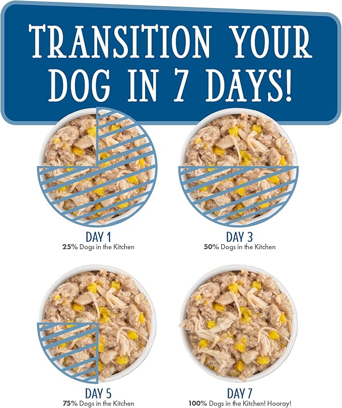 Weruva Dogs in The Kitchen, Variety Pack, Pooch Pouch Party!, Wet Dog Food, 2.8Oz Pouches (Pack of 12)