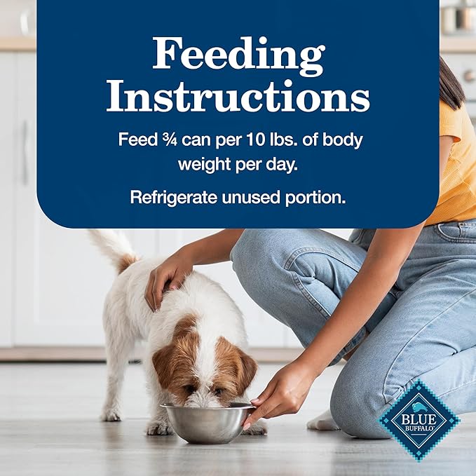 Blue Buffalo Homestyle Recipe Senior Wet Dog Food, Made with Natural Ingredients, Chicken Dinner with Garden Vegetables, 12.5-oz Cans (12 Count) (Pack of 2)