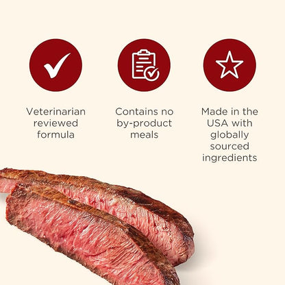 Nutrish Burger Bites Beef Recipe with Bison Premium Dog Treats, 12 oz. Pouch (Rachael Ray)