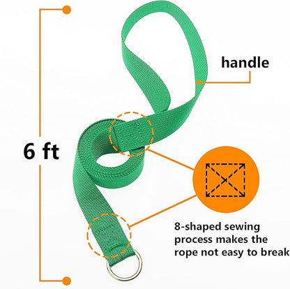 Slip Lead Dog Leash - 20 pcs Colorful 6 FT Short Dog Leashes with O-Ring for Small Large Dogs Puppy Cats Walking Training Running Rescues Grooming Shelter,etc.