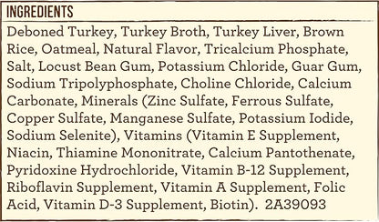 Merrick Limited Ingredient Diet with Healthy Grains Canned Wet Dog Food Turkey & Brown Rice Recipe - 12.7 oz Can