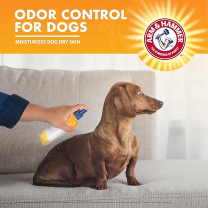 Arm & Hammer for Pets Super Deodorizing Dog Spray with Baking Soda for Odor Control, Freshens Coat Between Baths, pH Balanced Formula for Dogs, 8 Fl Oz - 6 Pack