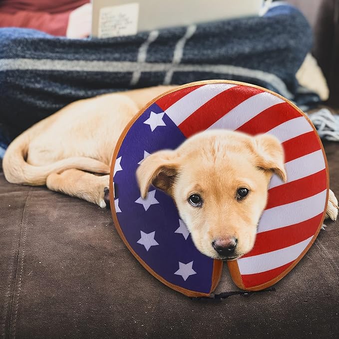 Avaner Pet Inflatable Collar, Protective Recovery Collar Cone for After Surgery