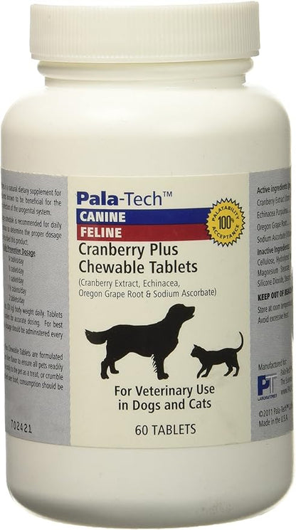 PalaTech Cranberry Plus Chewable Tablets (60 tabs) by Pala Tech