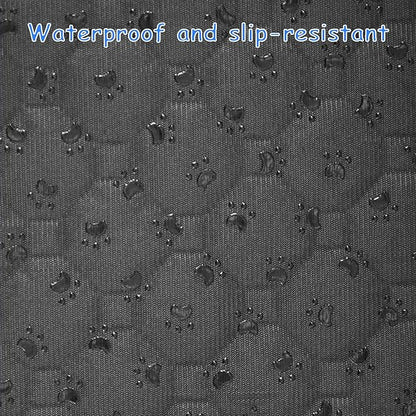 Puppy Pads with Pheromones, Reusable Pet Training Pads, Washable Dog Pee Pads for Home and Travel, Includes 1 Bone-Shaped Pad and 3 Bell Balls (50x30 cm)