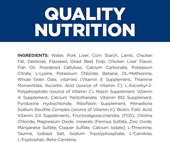 Hill's Prescription Diet k/d Kidney Care Wet Dog Food, Lamb, 13 oz. Cans, 12-Pack