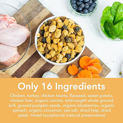 Simple Food Project - Chicken & Turkey - Freeze Dried Raw Food for Dogs - 48oz