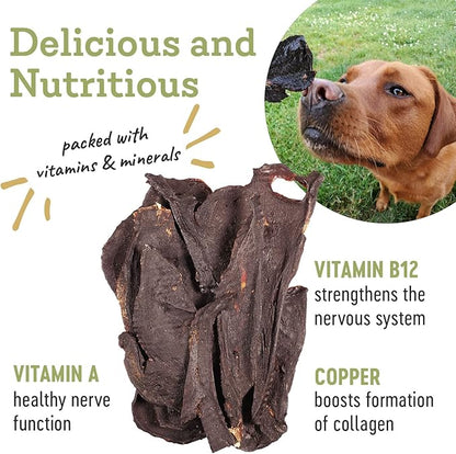 Farm Hounds - Pork Liver - Premium Natural Jerky for Dogs - Made from 100% Humanely Raised Pork - Organ Treats - Great for Training & Treats - No Added Fillers - Made in USA - 4 oz - 2 Pack