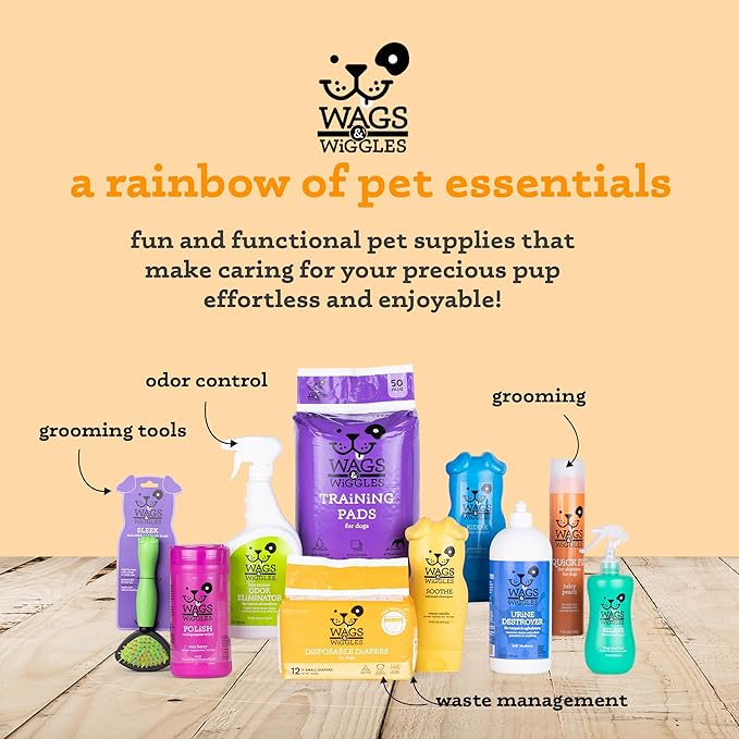 Wags & Wiggles No Marking Deterrent Training Spray for Dogs - Indoor Dog Pee Repellent & Behavior Aid, Anti Pee & Urine Deterrent, No More Marking, Ideal for Potty Training, 16 Fl Oz