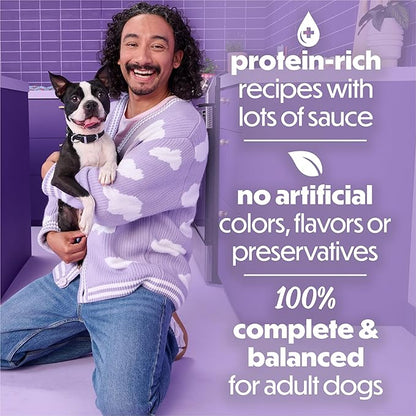 Purina Beneful Kitchen Creations With Beef, Chicken, or Lamb Wet Dog Food Variety Pack - (Pack of 30) 3 oz. Cans
