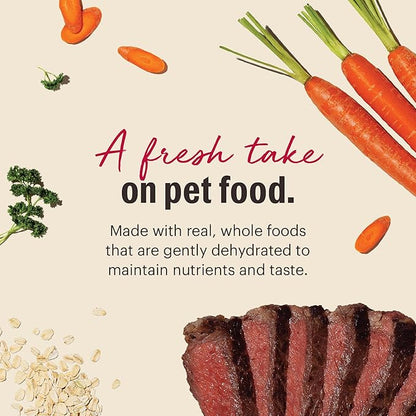 The Honest Kitchen Human Grade Wholemade™ Dehydrated Dog Food, Whole Grain Beef and Oat, 10 lb (makes 40lbs)
