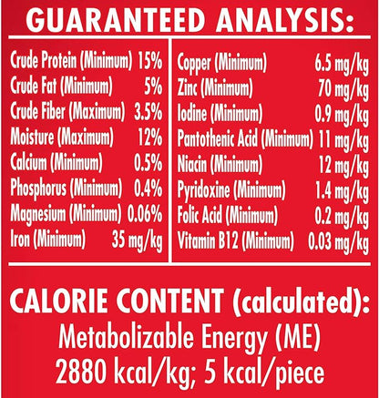 Milk-Bone Flavor Snacks Mini’s Dog Biscuits, Flavored Crunchy Dog Treats, 2.5 Oz. Bags (Pack of 20)