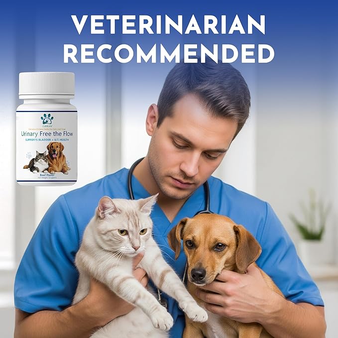 Dog & Cat Bladder Support & Kidney Stone Relief, Bladder Kidney Stones Dissolver, Urinary Tract Supplements for Pet, Herbal Powder for Dog UTI Treatment & CatUrinary Health,Urinary Free The Flow,50g