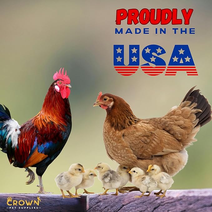 Chicken Dewormer Support for Laying Hens with Chili, Garlic, & Pumpkin Seed, All-Natural Formula, 100 Tablets, Safe for Eggs During Use, Poultry Supplement, Made in USA, Chickens & Poultry of All Ages