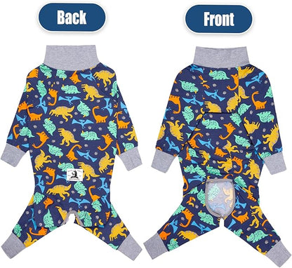 Dog Surgery Recovery Suit Onesies for Large Dogs Spayed Recovery Suit Cone Alternative After Surgery Abdominal Wounds Protector Dog Bodysuit for Medium Large Dogs Pajamas