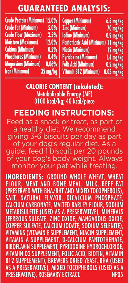 Milk-Bone Dog Treats for Medium Dogs, 24 Ounce | Pack of 2 | Crunchy | Helps Clean Teeth