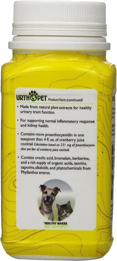 UrthPet Urinary Tract Heath for Dogs and Cats, 8.5-Ounce