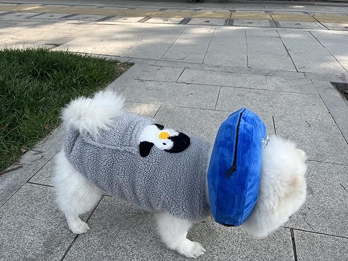 Comfortable & Adjustable Inflatable Pet Collar - Alternative to Cone Shaped Collars - Great for Post-Surgery or Injury Recovery - Durable & Non-Toxic Material -Safe and Protective - (Medium 9-12 in.)