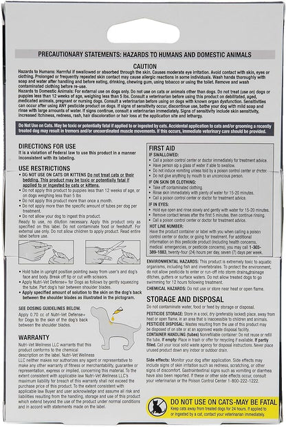 Nutri-Vet Defense Plus Flea & Tick Control for Puppies