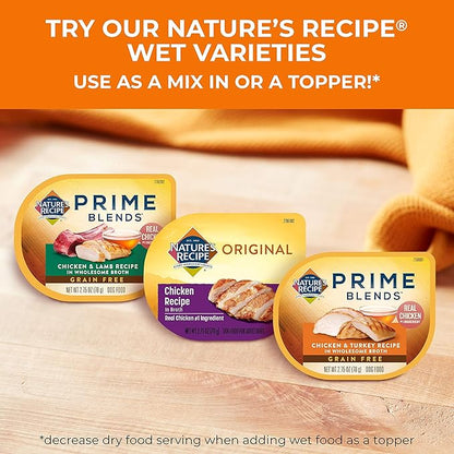 Nature′s Recipe Mature Lamb & Brown Rice Recipe Dry Dog Food, 4 lb. Bag