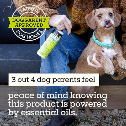 Pet Life Unlimited Natural Flea & Tick Spray for Dogs, 10 oz, Plant-Based Prevention & Treatment with Essential Oils, Kill & Repel Fleas, Ticks & Eggs, Soothes Itchy Skin, Daily Use