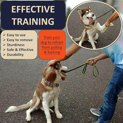 DEYACE Quick Release Dog Training Collar Adjustable Stainless Steel Collar for Small Medium Large Dog (Black, XL Neck Girth 16.9"-22.2")