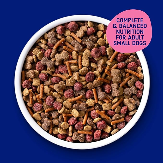 Kibbles 'N Bits Small Breed Mini Bits Savory Beef & Chicken Flavors Dog Food, 16-Pound(Pack of 1)