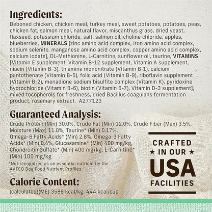 Merrick Lil’ Plates Premium Grain Free Senior Dry Dog Food For Small Dogs, Real Chicken, Sweet Potato Kibble - 12.0 lb. Bag