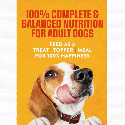 Purina Moist and Meaty Rise and Shine Awaken Bacon and Egg Flavor Soft Dog Food Pouches - 36 ct. Box