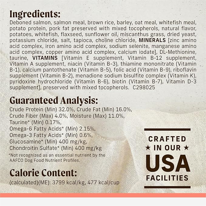 Merrick Backcountry Healthy Grains Premium Dog Food Kibble with Freeze Dried Raw Pieces, Pacific Catch Recipe - 4.0 lb. Bag