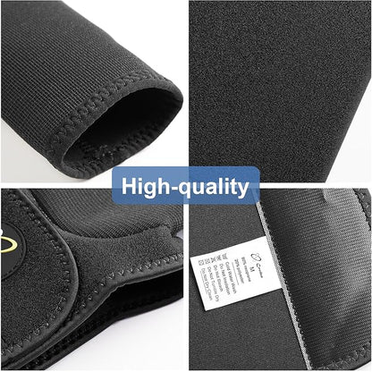 Coodeo Dog Recovery Suit, Cone Collar Alternative, Abrasion Resistant Dog Recovery Sleeve, Washable 2.5mm Thick and Waterproof, Pet Wounds Prevent Licking, Bite, Keep Dry (Black, XL)