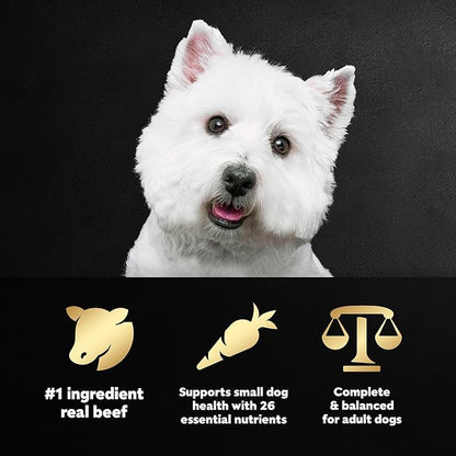Cesar Small Breed Dry Dog Food for Small Dogs, Filet Mignon Flavor and Spring Vegetables Garnish, 5 lb Bag