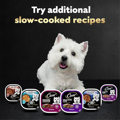 Cesar Home Delights & Classic Loaf in Sauce, Adult Wet Dog Food, Variety Pack, Wet Food for Dogs, 3.5 oz Tray, 36 Count
