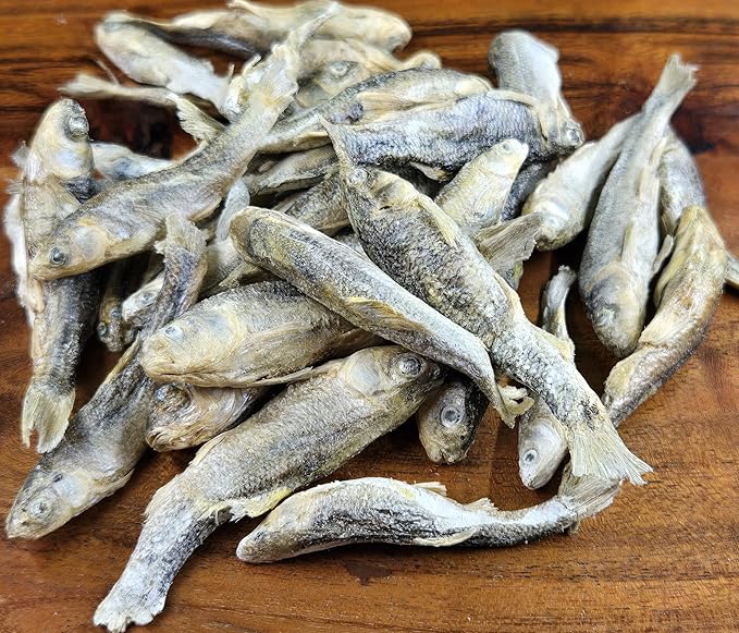 Shepherd Boy Farms Freeze Dried Dog and Cat Treats, Minnows, All Natural Single Ingredient Freeze-Dried Dog Treat & Snacks, Made in USA, High in Protein, Essential Nutrition of Raw Food, 5oz