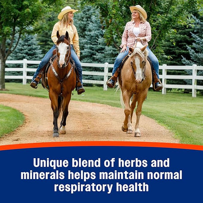 Farnam Cough Free Horse Supplement Pellets, Respiratory Support for Seasonal Allergies, Stable Cough, Lung Support Supplement, Show Safe, Herbal Formula, 2.5 lbs, 70-Day Supply