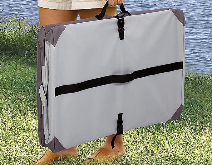 MidWest Homes for Pets Canine Camper Sportable, 36-inch Portable Tent Crate for Dogs, Soft-Sided, Folding Frame, Mesh Windows, Zip Door, Water-Resistant, Includes Pad