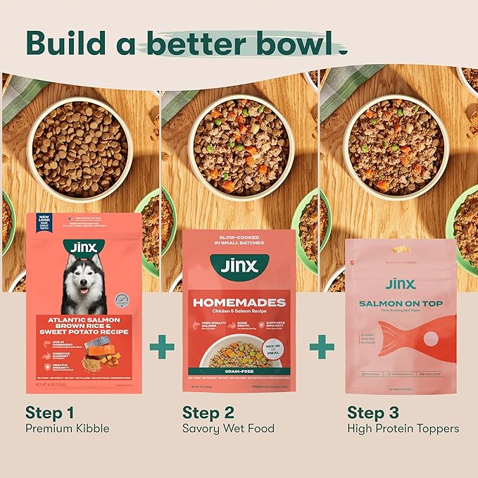 Jinx Premium Dry Dog Food for Senior Dogs - Real Chicken, Brown Rice & Sweet Potato Kibble with Antioxidants for Immune Support & Whole Grains for Digestive Support - No Fillers - 11.5lb