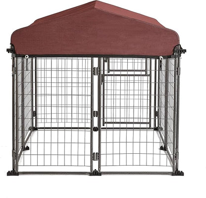 TWO by TWO Haven Expandable Kennel, Black, Medium